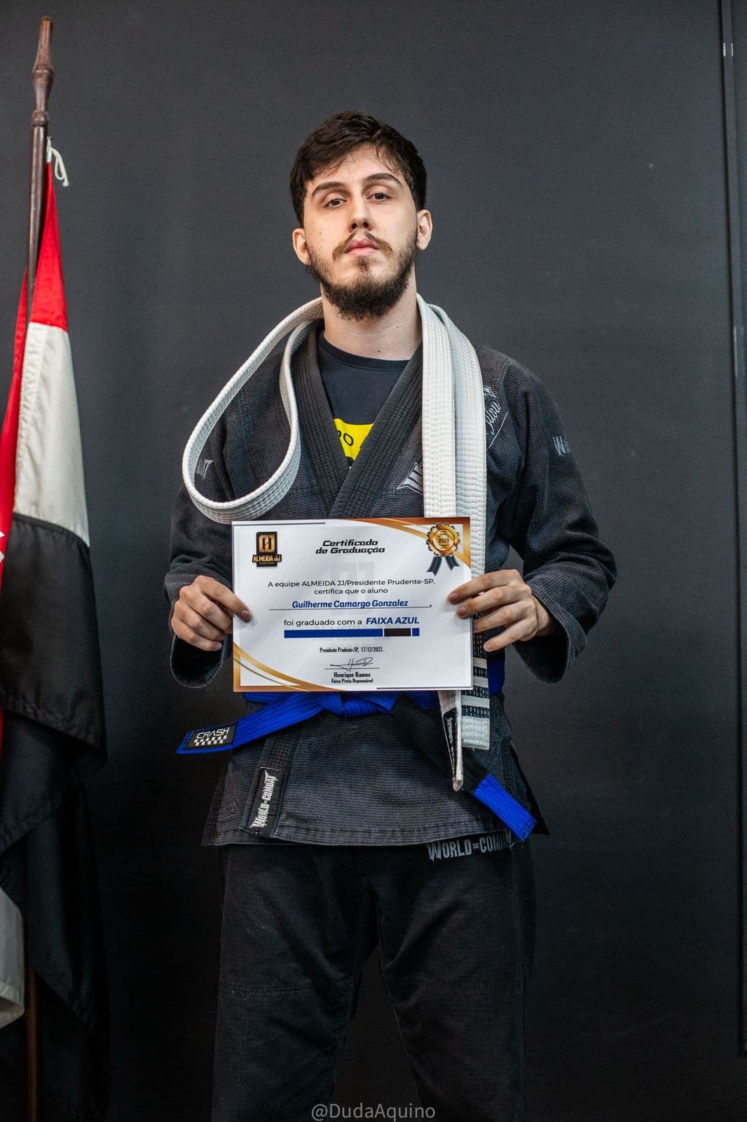 My blue belt graduation in Brazilian Jiu-Jitsu