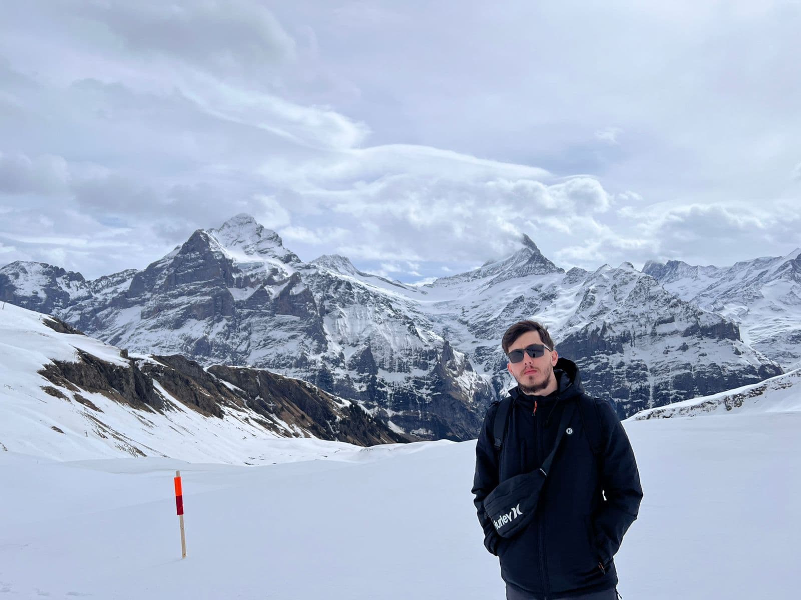 Me on a mountain in Interlaken, Switzerland