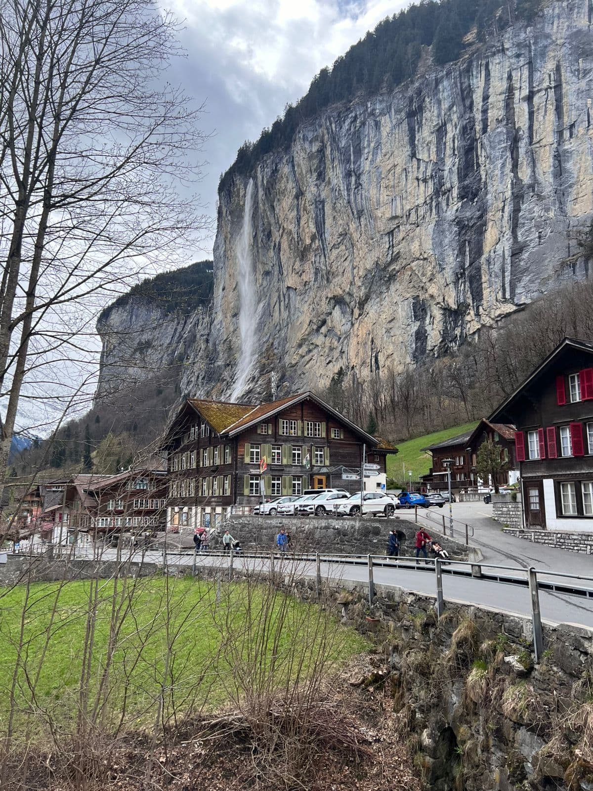 Landscape in Lauterbrunnen, Switzerland